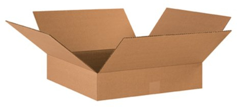 AVIDITI 17 x 17 x 4 Corrugated Cardboard Boxes, Flat 17L x 17W x 4H, Pack of 25 | Shipping, Packaging, Moving, Storage Box for Home or Business, Strong Wholesale Bulk Boxes