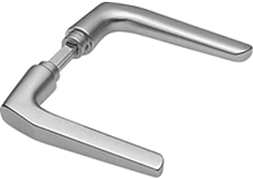 Türdrücker Garnitur gerade Nr 418 Leichtmetall für Kastenbreite 30-50mm