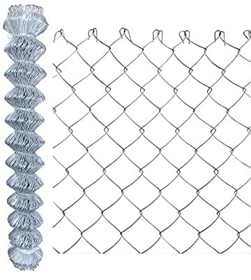 Clôture en treillis métallique 125 cm x 15 m 60 x 60 mm