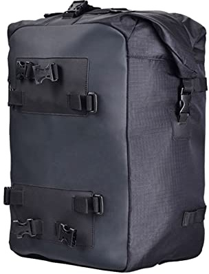 Teksome Bolsa Trasera para Motocicleta - Bolsas de Moto Desmontables para Asiento Trasero,10L/20L/30L de Gran Capacidad, Bolsa de Asiento Trasero para Motocicleta, alforjas para Motocicleta, Moto