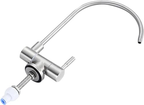 Küchenarmatur für Umkehrosmoseanlage, nur kaltes Trinkwasser, Wasserhahn, Spültischarmatur, gebürstet B