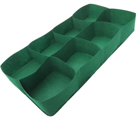 IWOWHERO Pflanzbeutel Pflanzbeutel Für Gartenbeete Filzmaterial Für Schnelleres Pflanzenwachstum Wurzelprävention