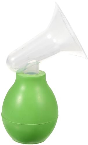 BESTonZON Handbetriebener Muttermilchsauger Aus Gummi Und Kunststoff Für Stillende Sanfte Mit Glatter Oberfläche Transparenter Pumpsauger Für Sicheres Abpumpen Im Alltag