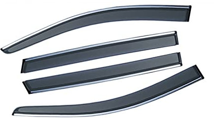 dzstnbhd Regenabweiser Windabweiser Autofenster Visierschutz Abdeckung Deflektor Markisen Sonne Regen Für VW Für Golf 6 Mk6 5k R 5-Türer 2010~2014