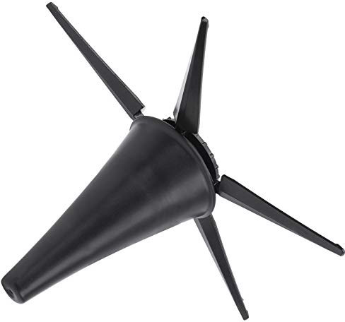 HEEPDD Klarinettenständer, Faltbarer 5-Bein-Ständer Zur Bequemen Platzierung von Musikinstrumenten, Schwarz