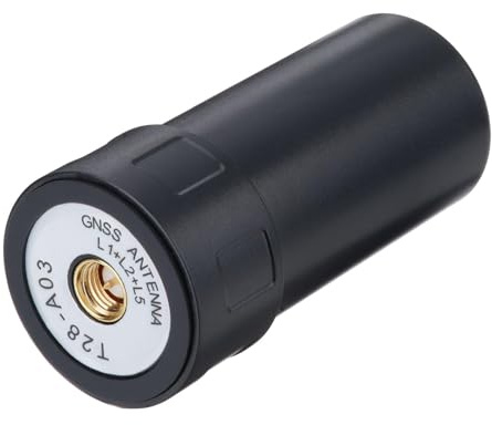 Bingfu Antenne Hélicoïdale GNSS pour GPS BeiDou GLONASS Galileo, SMA Mâle | Double LNA Haute Gain 28dB, Étanche IP65, Large Tension pour Positionnement Automobile, UAV, Marine et Extérieur