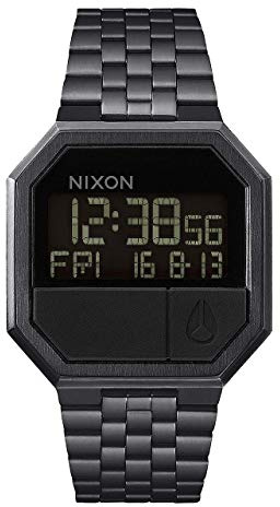Nixon Unisex Digital Quarz Uhr mit Edelstahl Armband