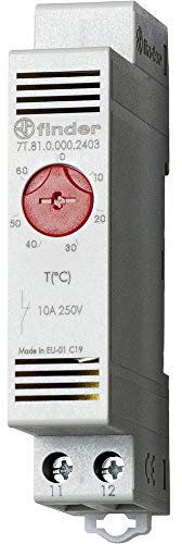 Finder Serie 7T – Termostato quadro 1 contatto 10 A contatto chiuso