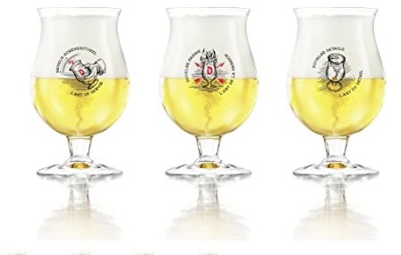 Duvel Cerveza Glass Vaso de Cerveza 33cl (Set of 3)
