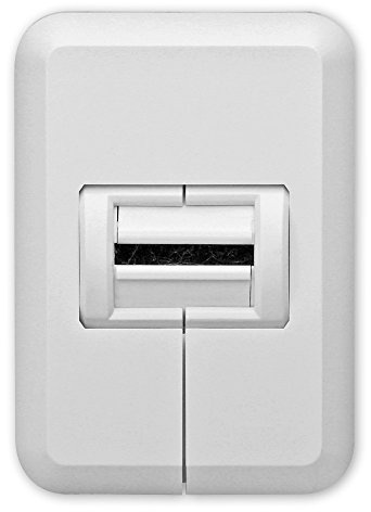 Energiespar Gurtführung, Bürstendichtung, Abdeckung, zum Nachrüsten, bis 23 mm Gurtbreite, Farbe: weiß, Montage ohne Gurtausbau, Großer Energieeinspareffekt, von EVEROXX®