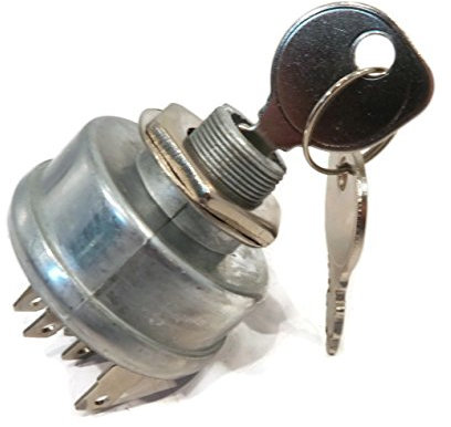 The ROP Shop Zündung Key Switch w/2 Schlüssel Passt Cub Cadet 1535 1861 1862 2160 Garten Traktoren