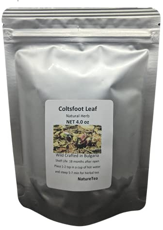Coltsfoot Leaf - Dried Tussilago farfara Leaf C/S 100% from Nature (8 oz)