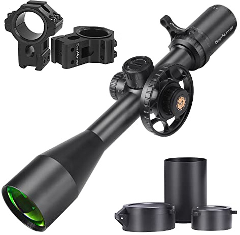 WestHunter Optics TD 5-25x50 SFIR FFP Long Range 1/10 MIL Precision Riflescope | Dovetail Shooting Kit B