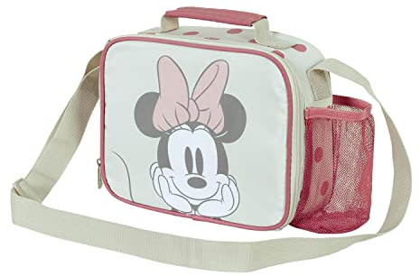 Disney Minnie Mouse Merry-Kid Lunch Bag, Bone