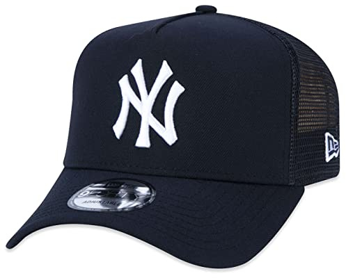 New Era 9Forty Snapback truckerkeps – New York Yankees marinblå, marinblå, En Storlek