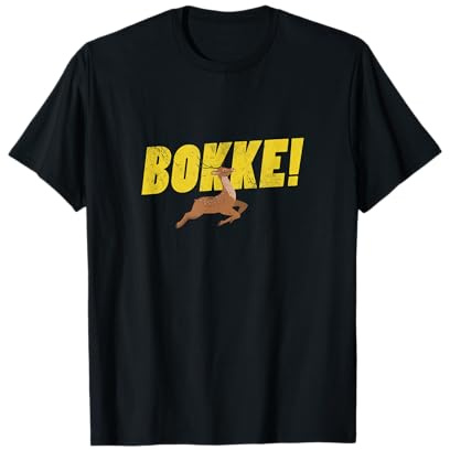 South Africa Rugby League Union Gifts and Apparel Bokke! Südafrika Rugby Springbok Südafrika Used-Look T-Shirt