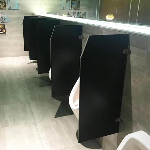 Urinal-Trennwand zur Wandmontage, Urinal-Trennwand, Urinal-Sichtschutz, Toiletten-Trennwand, geeignet für Schulen und öffentliche Orte (Farbe: 1 Stück, Größe: 90 x 40 cm)