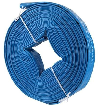 m, 1 Zoll, 1,5 Zoll, 2 Zoll, blauer Gartenschlauch, kältebeständig, kompatibel mit Wasserschlauch, Rasenrohr, Bodenbewässerung, blau, 5 Meter, 1,5 Zoll