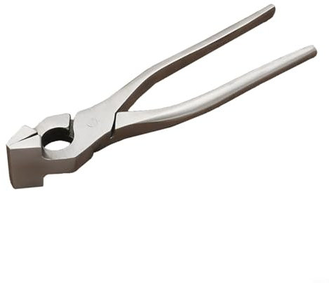 Pince à aplatir - Pour économiser du travail - 38 mm - Pince à bec plat - Outil de travail pour la fabrication et l'aplatissement du cuir - Excellent outil pour le bricolage (A)