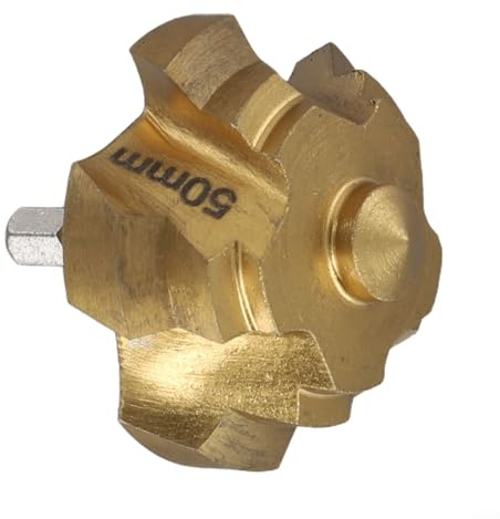 Foret pour extension de tuyau d'eau, tige hexagonale stable pour une utilisation facile par les plombiers (50 mm)