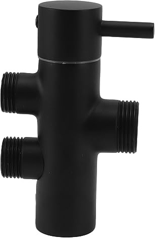 KIMISS Deviatore per Doccia a 3 Vie Deviatore per Soffione Doccia a Parete Antiruggine e a Tenuta Stagna per Lavabo WC Compatibile con a Mano