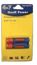 Batteria ministilo AAA Ricaricabili NI-MH 3600 mAh