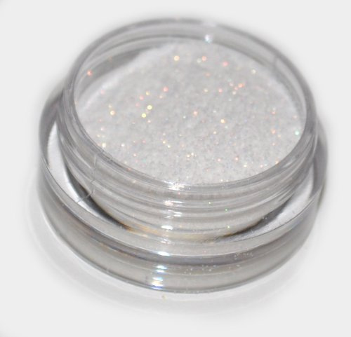 White Eye Shadow Loose Glitter Dust Body Face Nail Art Party Shimmer Make-Up by Kiara H&B