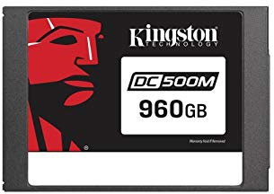 Kingston Data Center DC500R, SEDC500M/960G, Unidad de estado sólido SSD, Enterprise 2.5 960 GB