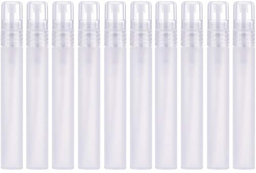 10 mini flaconi spray da 10 ml da viaggio per spruzzatore profumo da viaggio ricaricabili
