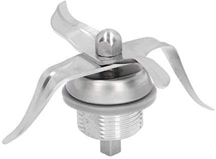 Dioche Lame de Couteau de Mélange de Robot Culinaire Accessoire de Remplacement de Lame de Mélangeur de Presse-Agrumes en Acier Inoxydable pour Thermomix 3300