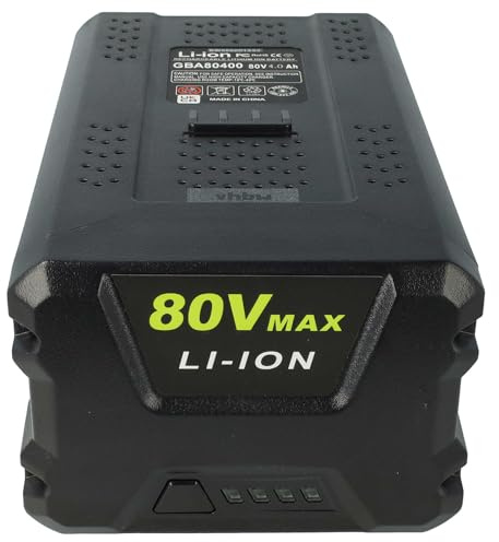 vhbw 1x batteria sostituisce Stiga SBT 4080 AE, SBT 5080 AE, SBT 2580AE per tagliaerba 4000mAh 80V Li-Ion