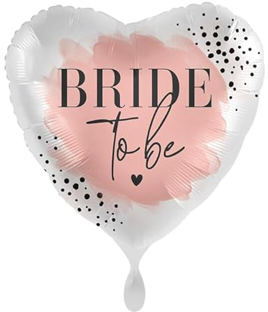 NEU Folienballon - Bride to be - ca. 45cm Durchmesser