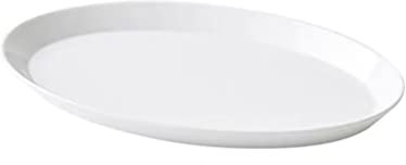 CHFYIJYHM Moderne große Speiseteller, Servierteller, Tablett, weißes ovales Fischgericht, gedämpftes Fischgericht for den Haushalt, Keramik-Servierteller, Gebäckteller, Dessertteller, stapelbare Speis