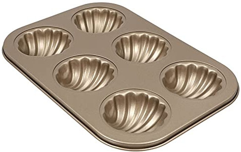MAGICLULU Muschel-design Kuchenform Backgeschirr Aus Hochwertigem Kohlenstoffstahl Antihaftbeschichtete Backform Backwerkzeug Für Partyvorbereitungen Hause