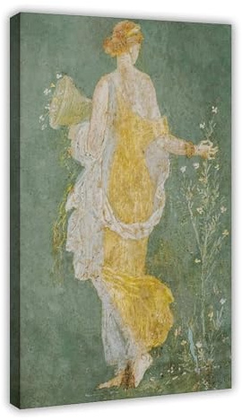 Leinwandposter mit antiker römischer Göttin, Wandkunst, Dekordruck, Bild Gemälde für Wohnzimmer, Schlafzimmer, Dekoration, 50 x 75 cm
