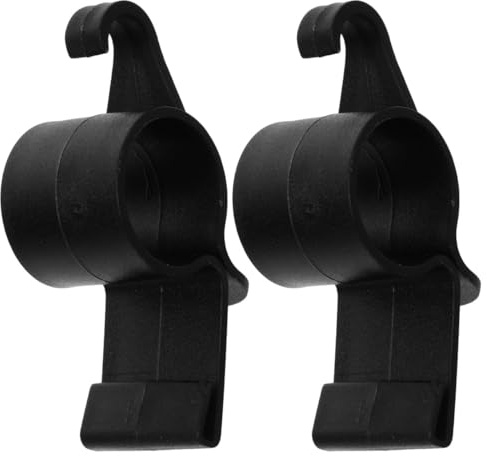 GALPADA 2Pcs Car Trunk Umbrella Holder Hooks Plastic Multi Functional Car Boot Storage Hangers for Organizing Bags Towels and Small Items