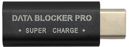 Asukohu Bloque les données USB C sécurisées Prise en charge de la charge rapide pour smartphones et ordinateurs portables tablettes Accessoire de charge rapide USB Bloqueur de données