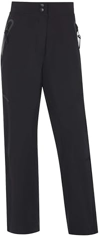 LeMieux Young Rider Stormwear Waterproof Trousers - Thermal Fleece Lining - Silicone Knee Grip - Black - 11-12years