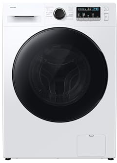 Samsung Lavasecadora 8Kg/6Kg Clase E/A WD80HG4U04BEEC | Tecnología EcoBubble reduce el uso de energía hasta en un 70%, Air Wash, Programas de vapor, QuickWash