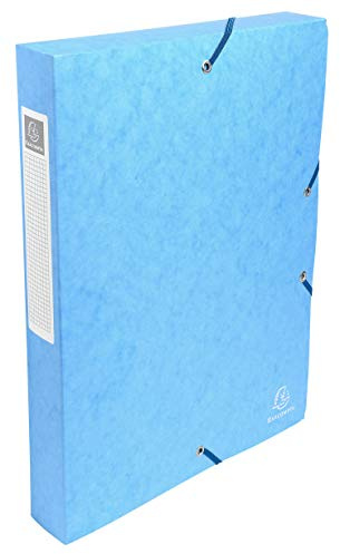 Exacompta 50406E - Carpeta de proyecto con goma, color turquesa