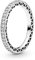 PANDORA Damen-Ring Unendliche Herzen 925 Silber Zirkonia transparent Gr. 54 (17.2) - 190963CZ-54