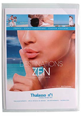 Djois made by Tarifold 194773- Pack 5 Pochettes plastique Adhésive A4 transparentes, cadre d’Affichage autocollant et repositionnable A4, Kang Easy Load, 5 unités