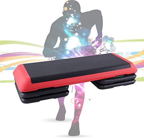 ZhiLianZhao Aerobic Steppbrett Stepper Step-Bench Multifunktions Fitness Gerät Mit Starkem Griff Für Das Training Im Fitnessstudio