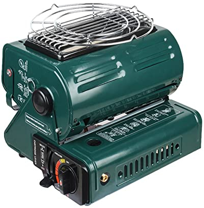 Tragbarer Gasheizer mit Piezozünder, Außenheizer mit Griff, 1300 W Camping-Gasheizer Kompakter Butanheizer zum Eisfischen, Wandern (Color : Butane Heater)