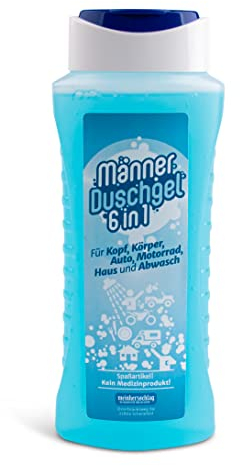 Männer Geschenk Männer-Duschgel 6 in 1 - Shampoo & Duschgel für Männer