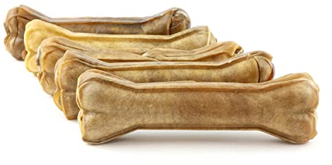 DOGBOSS 100% Natur Kauknochen 100% Pferdehaut (5er 100% Pferdehaut in 17 cm)