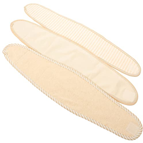 SAFIGLE 3 Stück Babybauchschutz aus Hautfreundlicher Baumwolle Babyartikel mit Schweißabsorbierendem Bauchband für Neugeborene und Kleinkinder