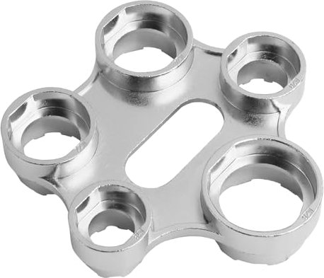 Strahlregler Serviceschlüssel für M16/M18/M20/M22/M24/M28, Luftsprudler Montageschlüssel, Schlüssel Perlator Zinklegierung, Universal Mischdüsenschlüssel Verschiedene Größen