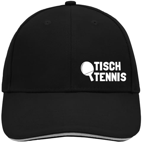 Huuraa Cappy Mütze Tischtennis Tischtennisschläger Geschenk | Baseballkappe Basecap Kappe Geschenkidee Unisex Baseball Cap
