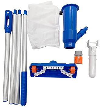 ZGJIAJU Pool Hoover Outdoor Pool Vacuum Cleaning Kit Clean Pool Bottoms Net Pool Filter Swimming Pool Vacuum Cleaner Set Cleaning Pool Tool